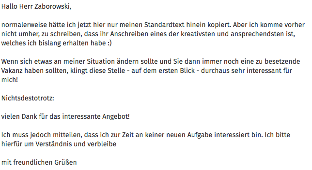 Ich Würde Mich über Eine Rückmeldung Freuen www.hzaborowski.de