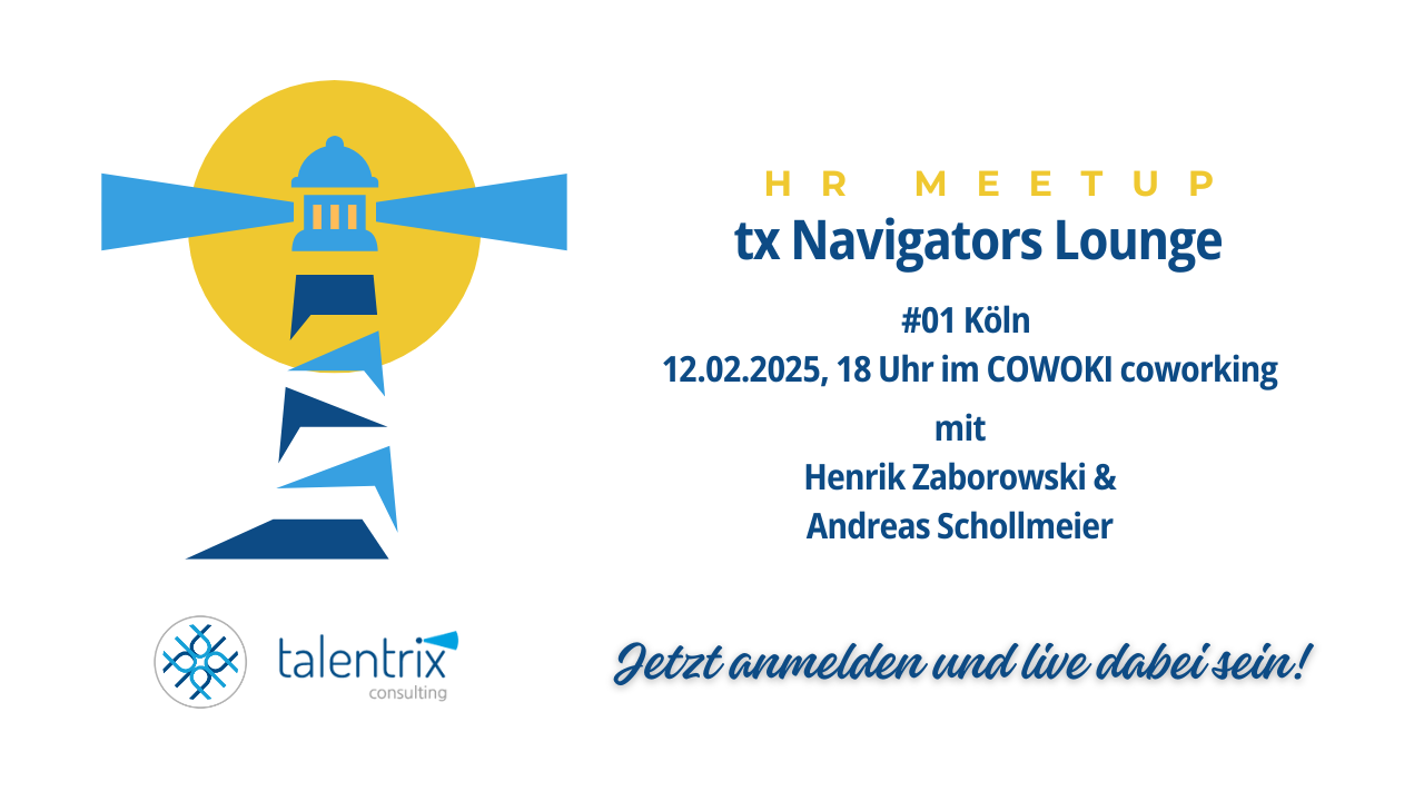 HR Meetup der tx Navigators Lounge 12.02.25 in Köln
