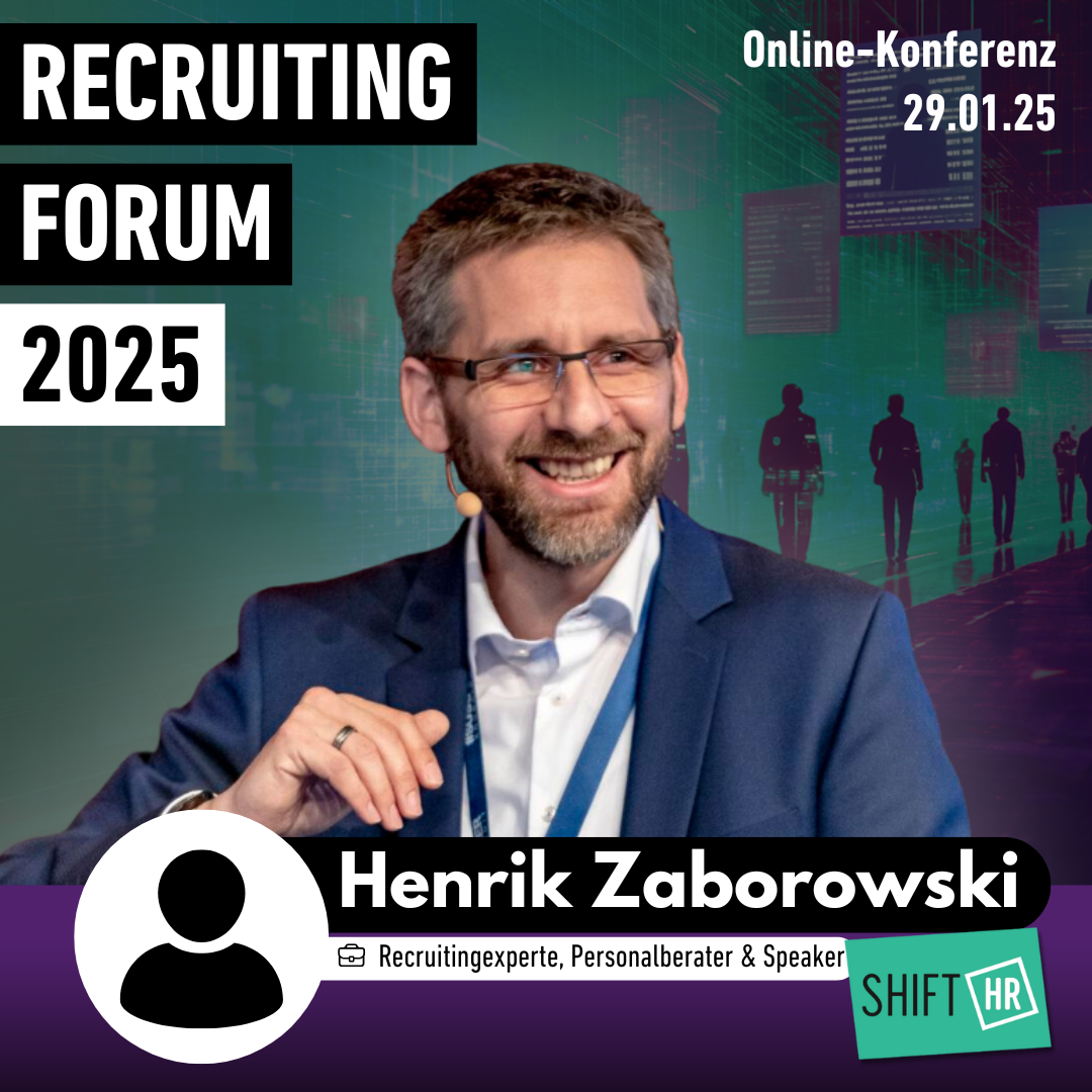 Recruiting Forum 2025 am 29.01.25 (online)